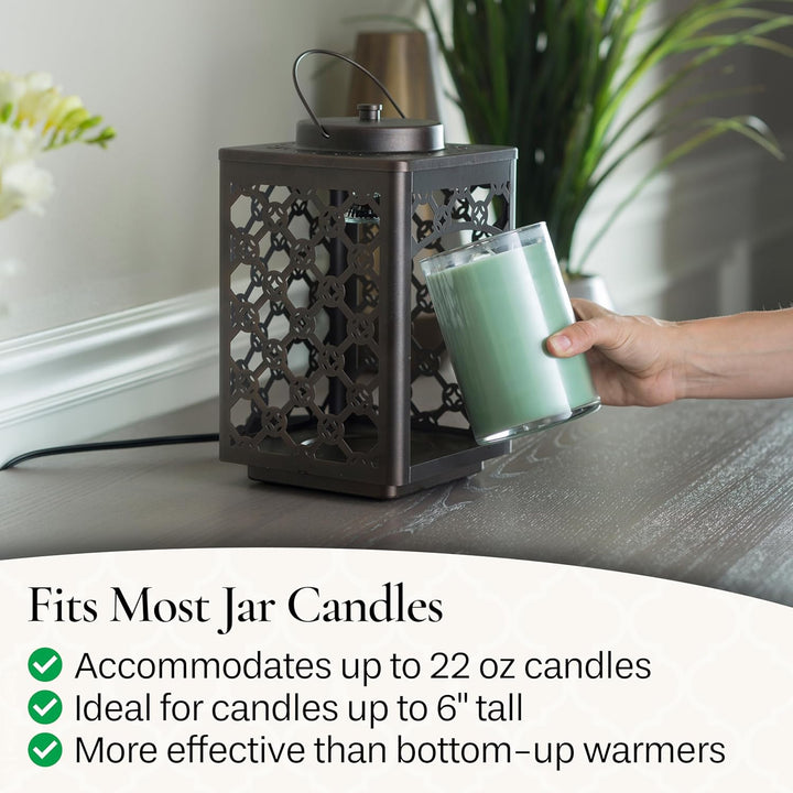 Candle Warmers GARDEN Laterne Kerzenwärmer oil rubbed bronze Metall, Oil Rubbed Bronze