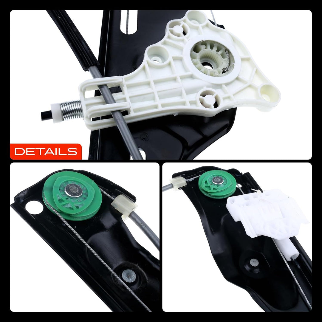 Frankberg 2x Fensterheber Vorne Links Rechts Kompatibel mit X1 E84 sDrive xDrive SUV 2009-2015 51332