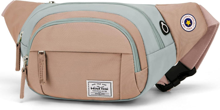 Wind Took Bauchtasche Gürteltasche Brusttasche Stylisch gross Hüfttasche Sport Handytasche mit Kopfh