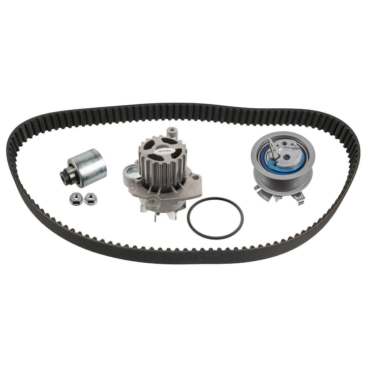 febi bilstein 40618 Zahnriemensatz mit Wasserpumpe , 1 Stück Single, Single