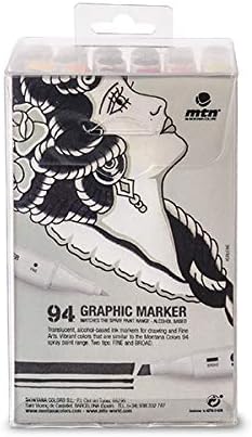 Montana Colors MTN 94 Graphic Marker Pack 24 Main + Grau