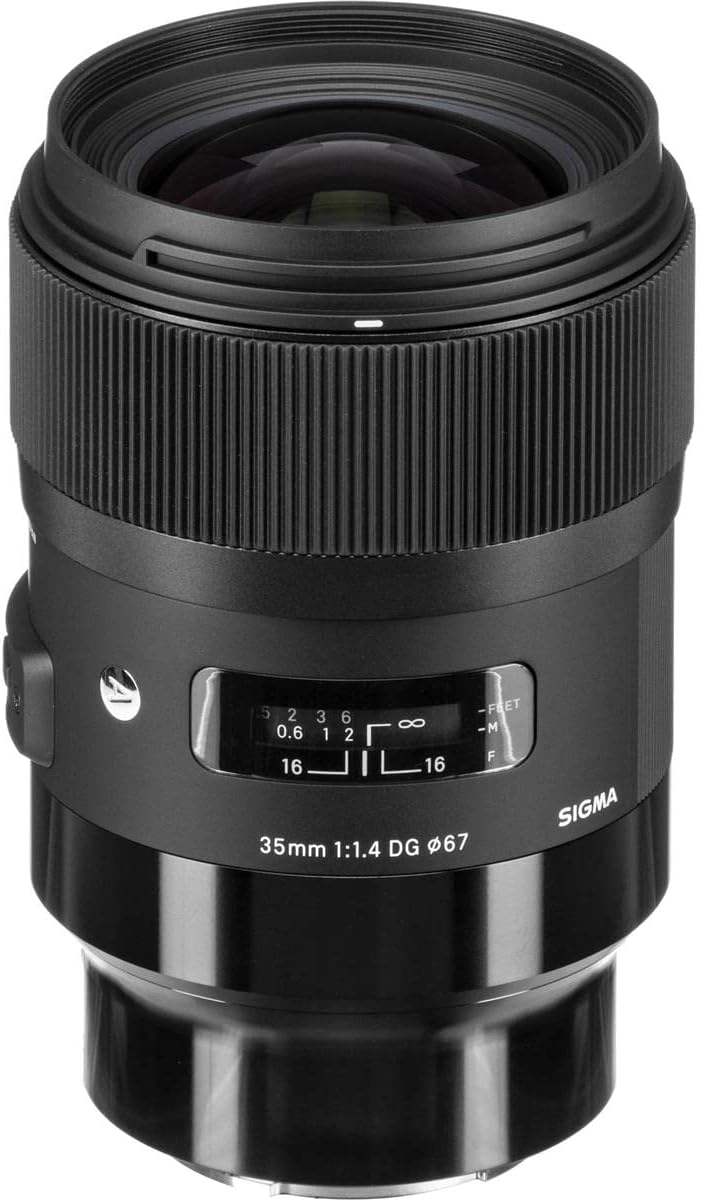Sigma 35mm F1,4 DG HSM Art Objektiv für Sony-E Objektivbajonett für Sony-E Single, für Sony-E Single