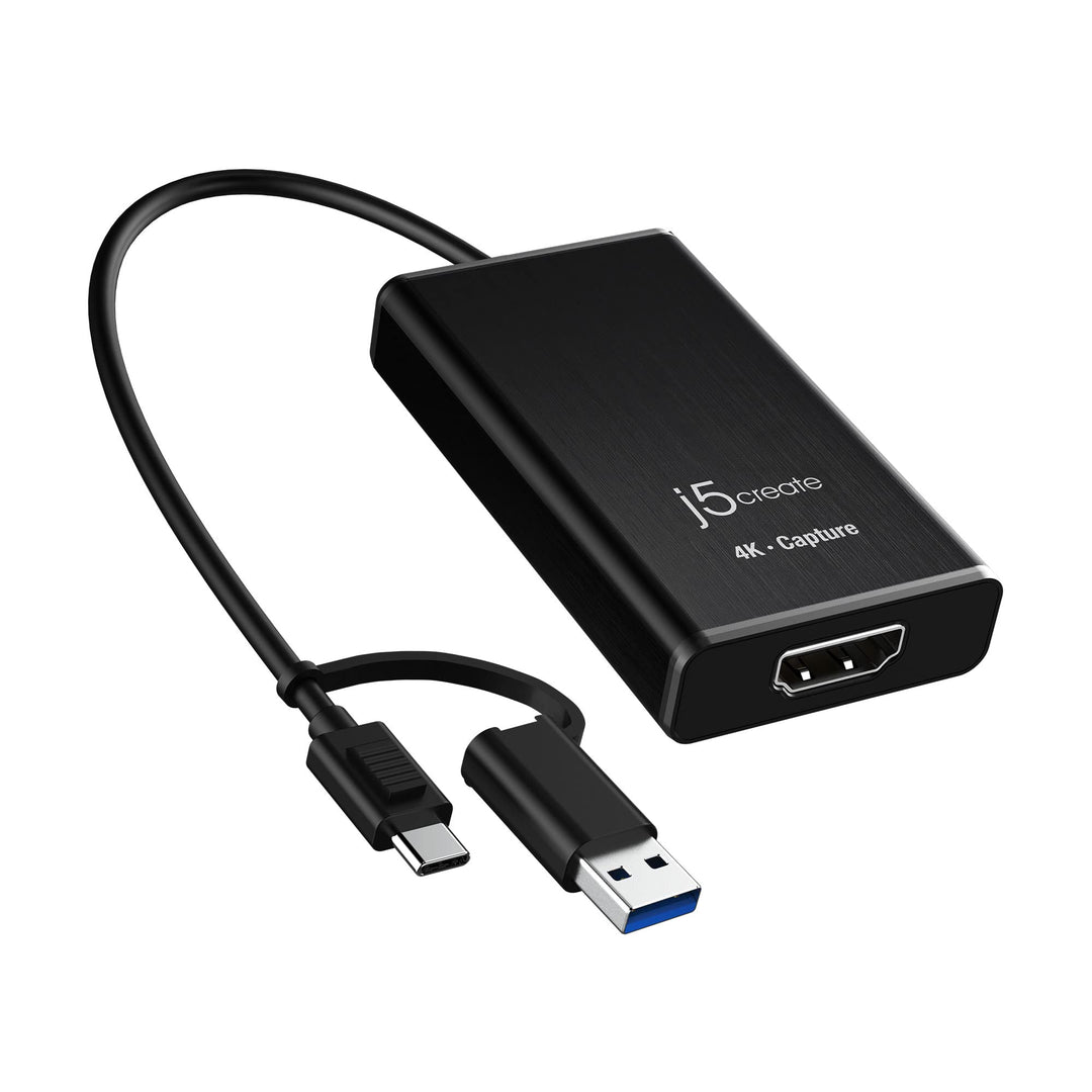 j5create 4K HDMI Video Capture Karte, DSLR Cam Link, Game Capture Adapter für Game Live, Broadcastin