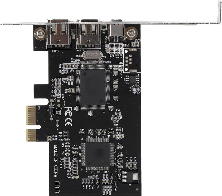 Bewinner PCIe 1X auf 3 * 1394A Firewire-Controllerkarte, PCIe 1X auf 3 Port 1394A Riser-Karte (2 X 6