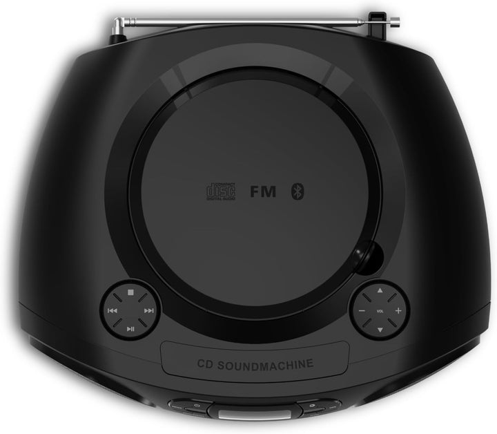 Philips Tragbare CD-Soundmaschine TAZ2000 mit UKW-Radio, Bluetooth 6.0, USB-Wiedergabe, Audio-Eingan