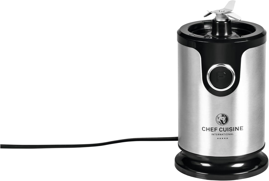 CHEF CUISINE Smoothie Maker 300W, 2x Mixbehälter (500 ml) aus bruchsicherem TRITAN-Kunststoff inkl.