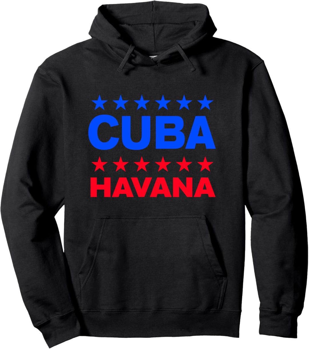 Funny Cuban Saying Havana Cuba Flag Pullover Hoodie