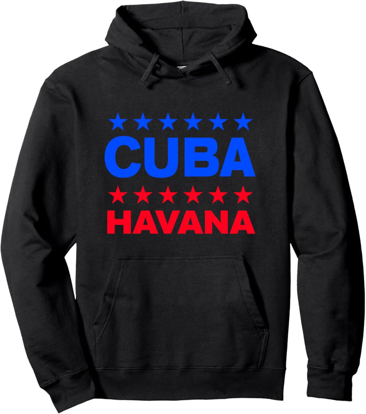 Funny Cuban Saying Havana Cuba Flag Pullover Hoodie