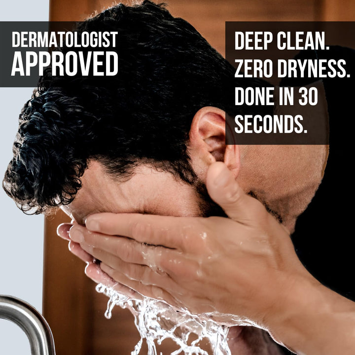 RUGGED &amp; DAPPER Peeling und Gesichtsreiniger für Männer 237 ml