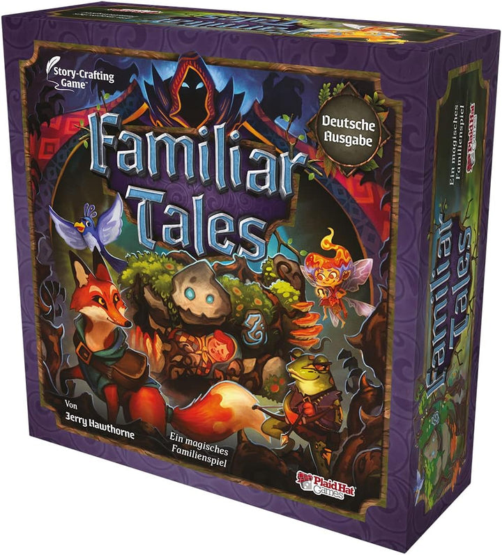 Plaid Hat Games | Familiar Tales | Familienspiel | Brettspiel | 1-4 Spieler | Ab 8+ Jahren | 45 Minu