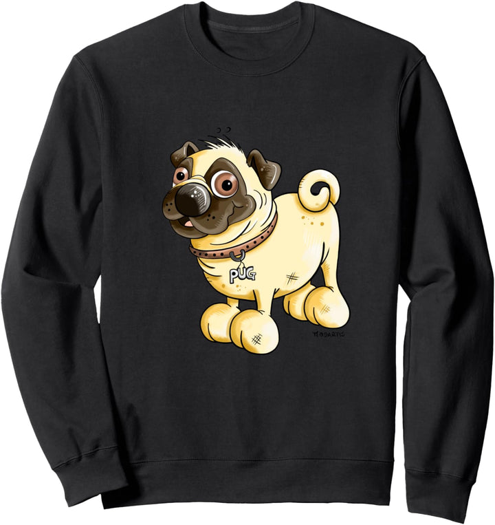 Kleiner Mops I Geschenk fürs Hunde Herrchen & Frauchen Sweatshirt