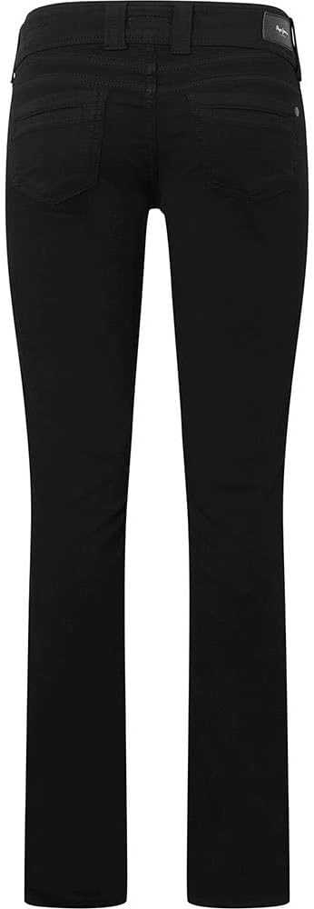 Pepe Jeans Damen Gen Jeans 26W / 34L Black (Denim-xd9), 26W / 34L Black (Denim-xd9)