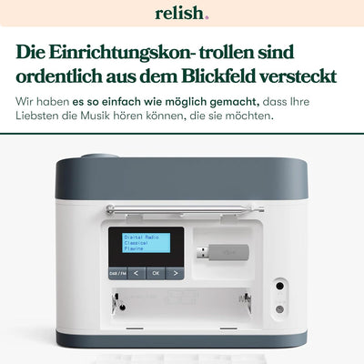 Relish Demenz und Alzheimers Tragbarer DAB Radio und Musik-Player