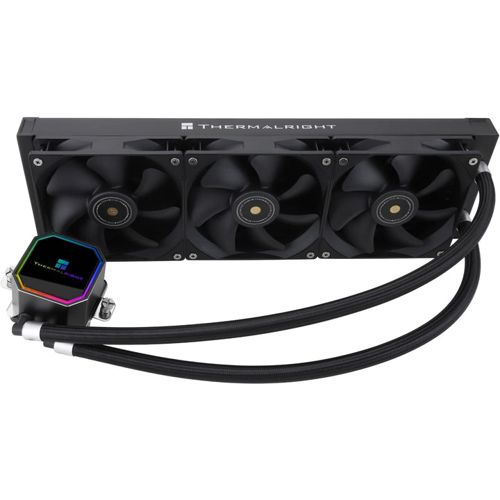 Thermalright Frozen Prism 360 Black AIO Wasserkühler, Flüssig-CPU-Kühler, 3×120mm PWM-Lüfter Wasser-