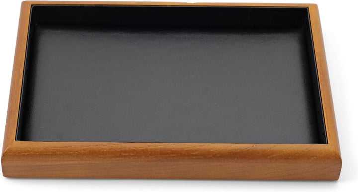 Oirlv Schmucktablett klein,Schmucktablett Holz,Schmuckschublade,Schmuckschatulle Holz,Schmuckhalter,