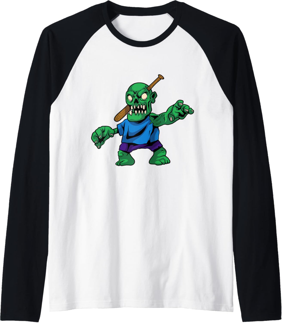 Zombies Gruselmonster - Monster Halloween Zombie Raglan