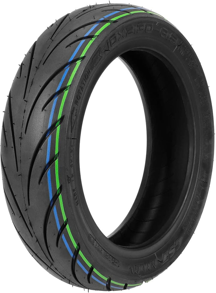 TREFAN 10 * 2,30-6,5 Ersatzräder für NIU KQi2/KQi2 Pro Elektroroller 10 Zoll Reifen Tubeless Schlauc