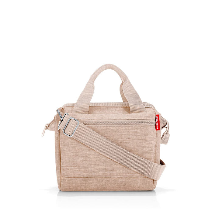 reisenthel Allrounder Cross Twist Coffee – Kleine Crossbody Bag mit abnehmbarem und verstellbarem Sc