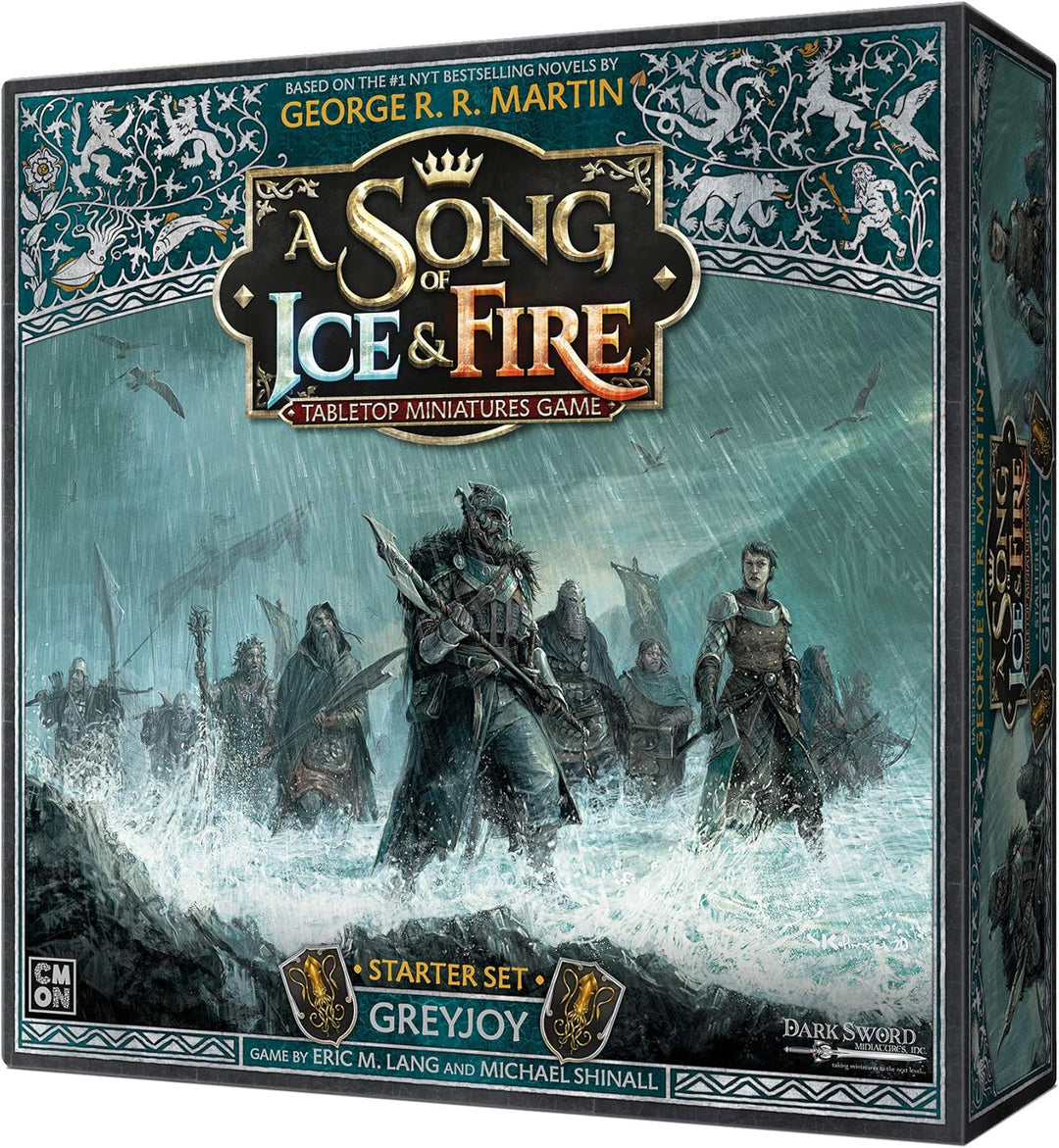 CoolMiniOrNot Inc Greyjoy Starter-Set: EIN Lied von EIS und Feuer, Miniatur-Spiel, ab 14 Jahren, für