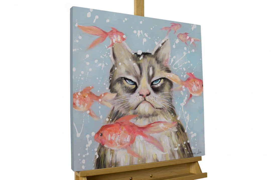KunstLoft Leinwandbild | 100% HANDGEMALT | 60x60cm | Gemälde &