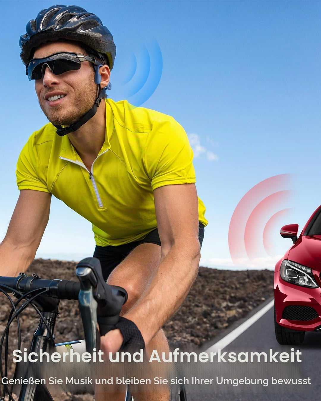 MONODEAL Kopfhörer Schwimmen IP68 wasserdichte Knochenschall Kopfhörer Bluetooth 5.4, Bone Conductio