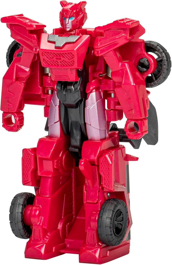 Transformers: EarthSpark 1-Step Flip Changer Elita-1 Action-Figur, ELITA-1