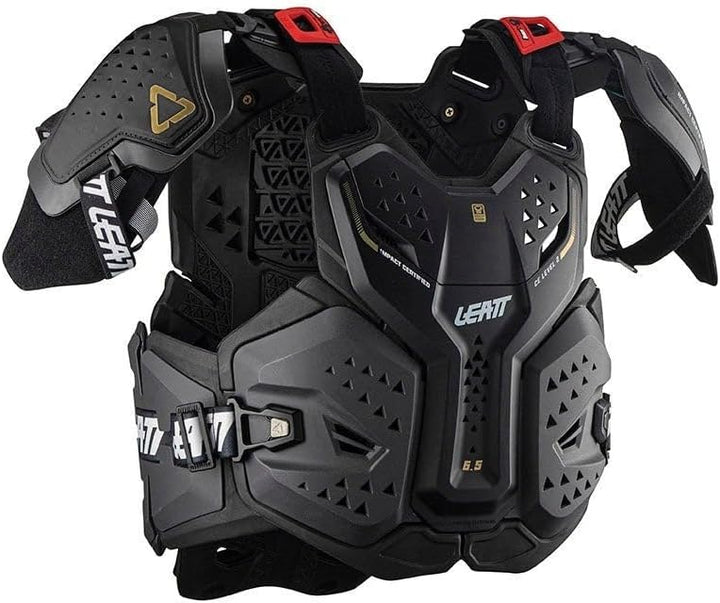 Leatt Brustpanzer Body Protector 6.5 PRO Weiss Gr. L/XL L-XL Weiss, L-XL Weiss
