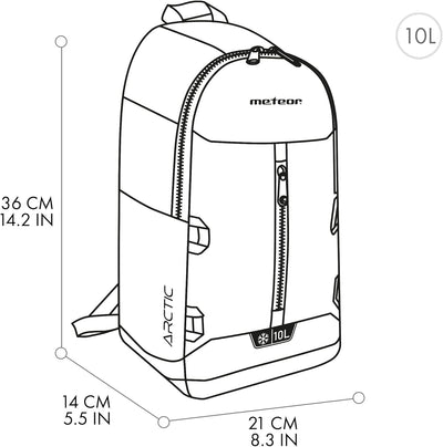 meteor 10 und 20L Kuhl-Rucksack Kühltasche Isolier-Rucksack Lunch Rucksack Kühlbox Picknick Rucksack