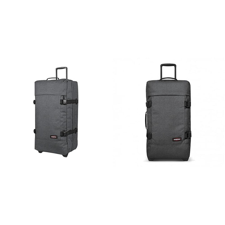 EASTPAK Tranverz Gepäck, Einheitsgrösse Black Denim Bundle mit M Koffer, 172 cm, Black Denim Bundle