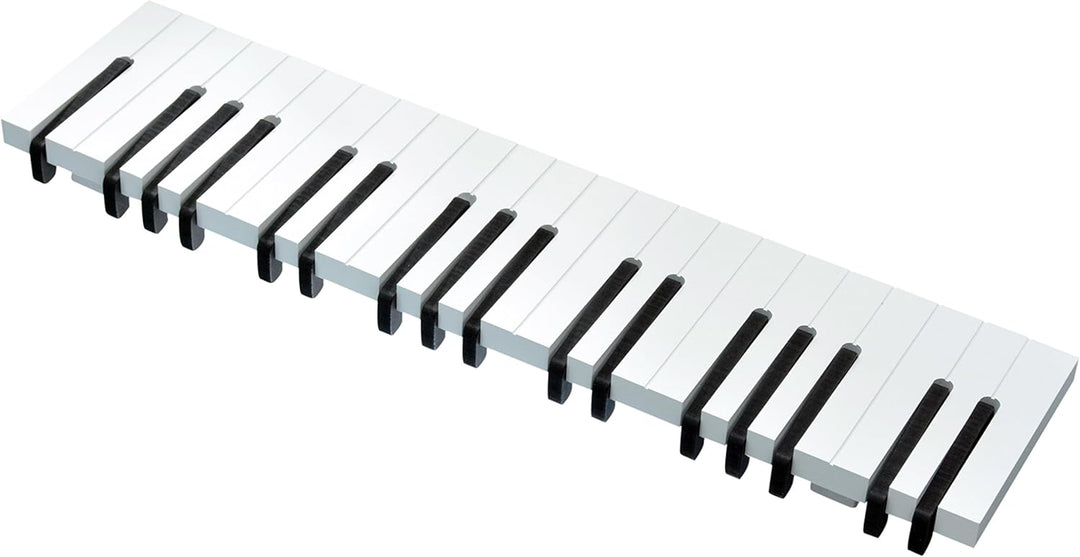 GMMH Design Wandgarderobe Kleiderhaken Hakenleiste 16 Haken Klavier Garderobe Piano NEU