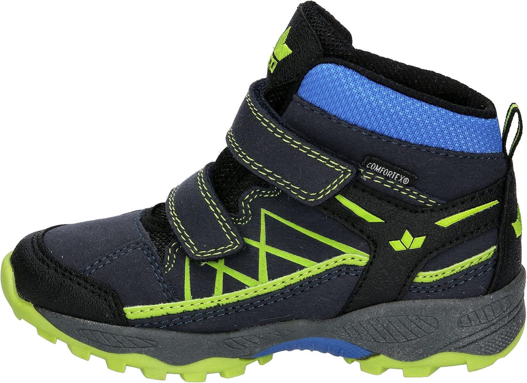 Lico Unisex Kinder Griffin High V Traillaufschuhe 30 EU Marine Blau Lemon, 30 EU Marine Blau Lemon