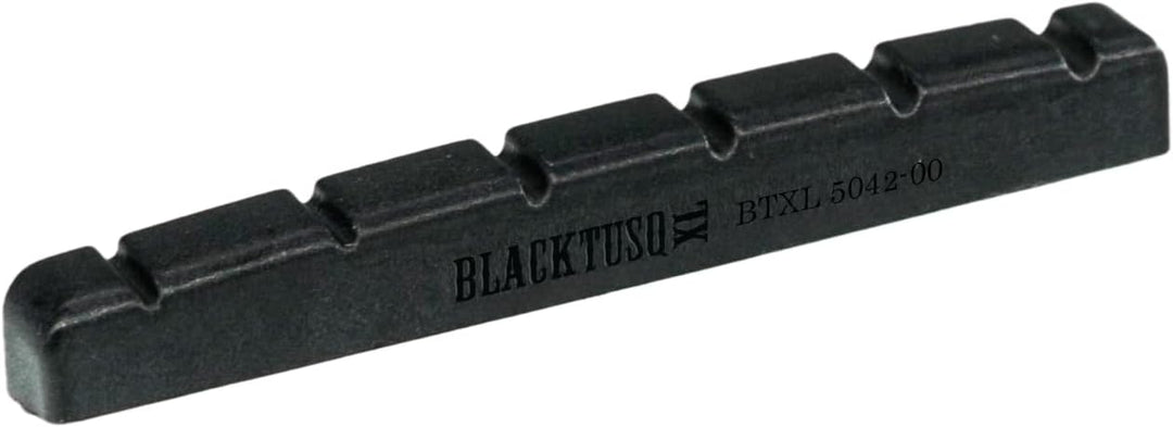 graph tech GT PT 5042 00Tusq XL (42 mm) Flat Bottom Strat Nut schwarz Einzelbett, Einzelbett