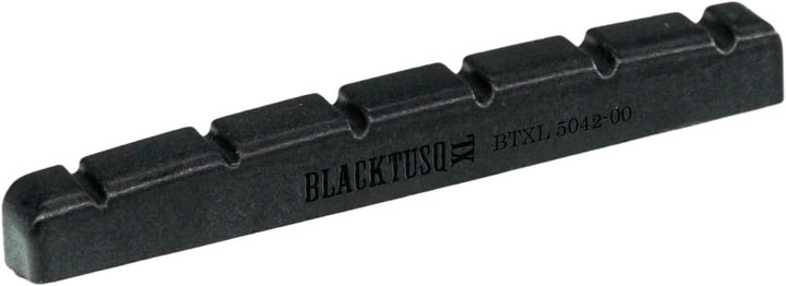 graph tech GT PT 5042 00Tusq XL (42 mm) Flat Bottom Strat Nut schwarz Einzelbett, Einzelbett