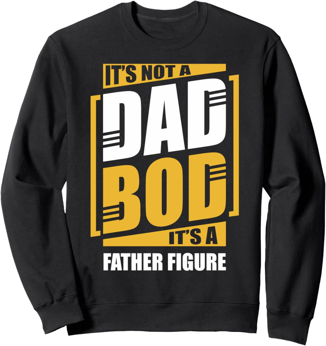 Alles Gute zum Vatertag 2021 Nicht ein Papa Bod lustig Retro Sweatshirt