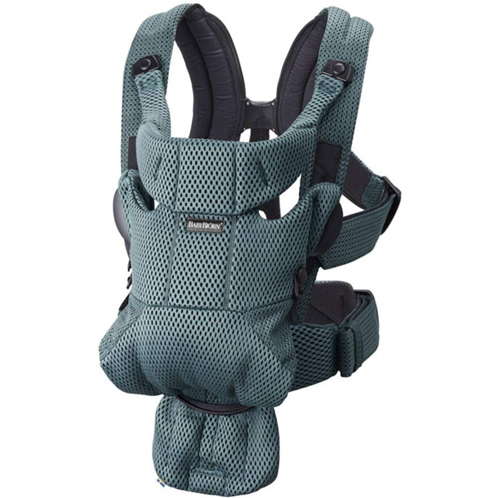 BabyBjörn Babytrage Move, 3D-Netzstoff, Salbeigrün 3D-Netzstoff Salbeigrün, 3D-Netzstoff Salbeigrün