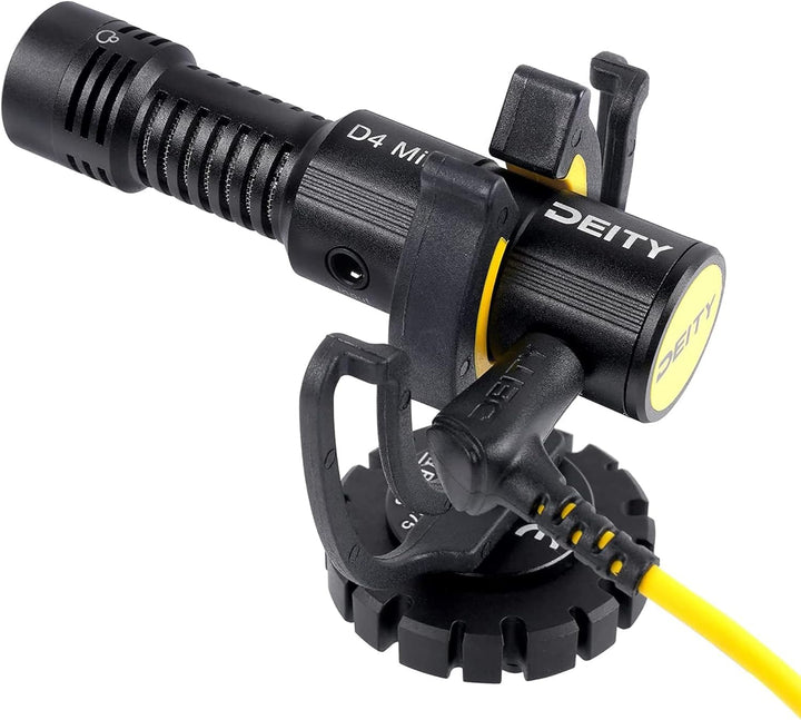 Deity V-Mic D4 Mini Microphone On-Camera Microphone Head Mic TRS 3.5MM for Vlog Video Studio DSLR Ca