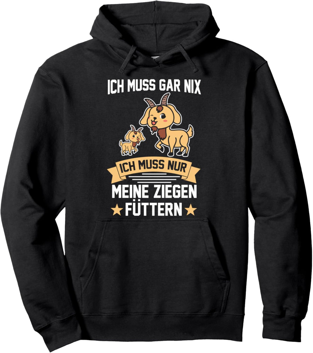 Ziegen Ziegenzüchter Ziege Pullover Hoodie