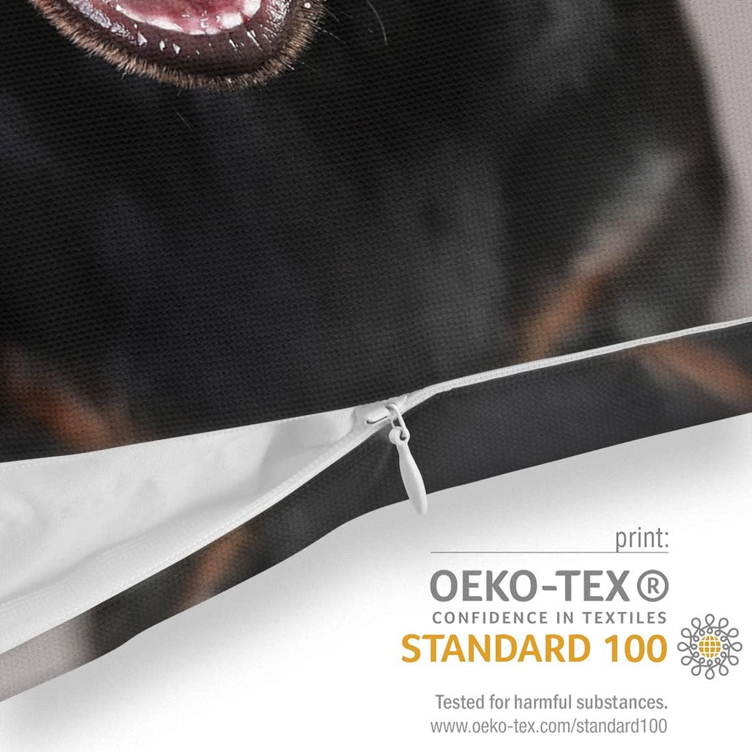 VOID Dackel Kissenbezug Kissenhülle Sofakissen Kissen Deko Outdoor-Kissen Dekokissen, Kissen Grösse: