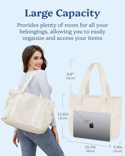 Prite Handtasche Damen Gross Tote Bag Shopper Tasche Arbeitstasche Umhängetasche Laptoptasche für Ar