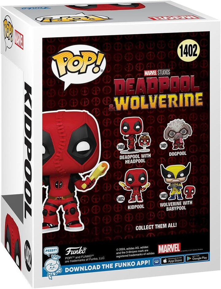 Funko Pop! Marvel: Deadpool & Wolverine - Kidpool - Vinyl-Sammelfigur - Geschenkidee - Offizielle Ha