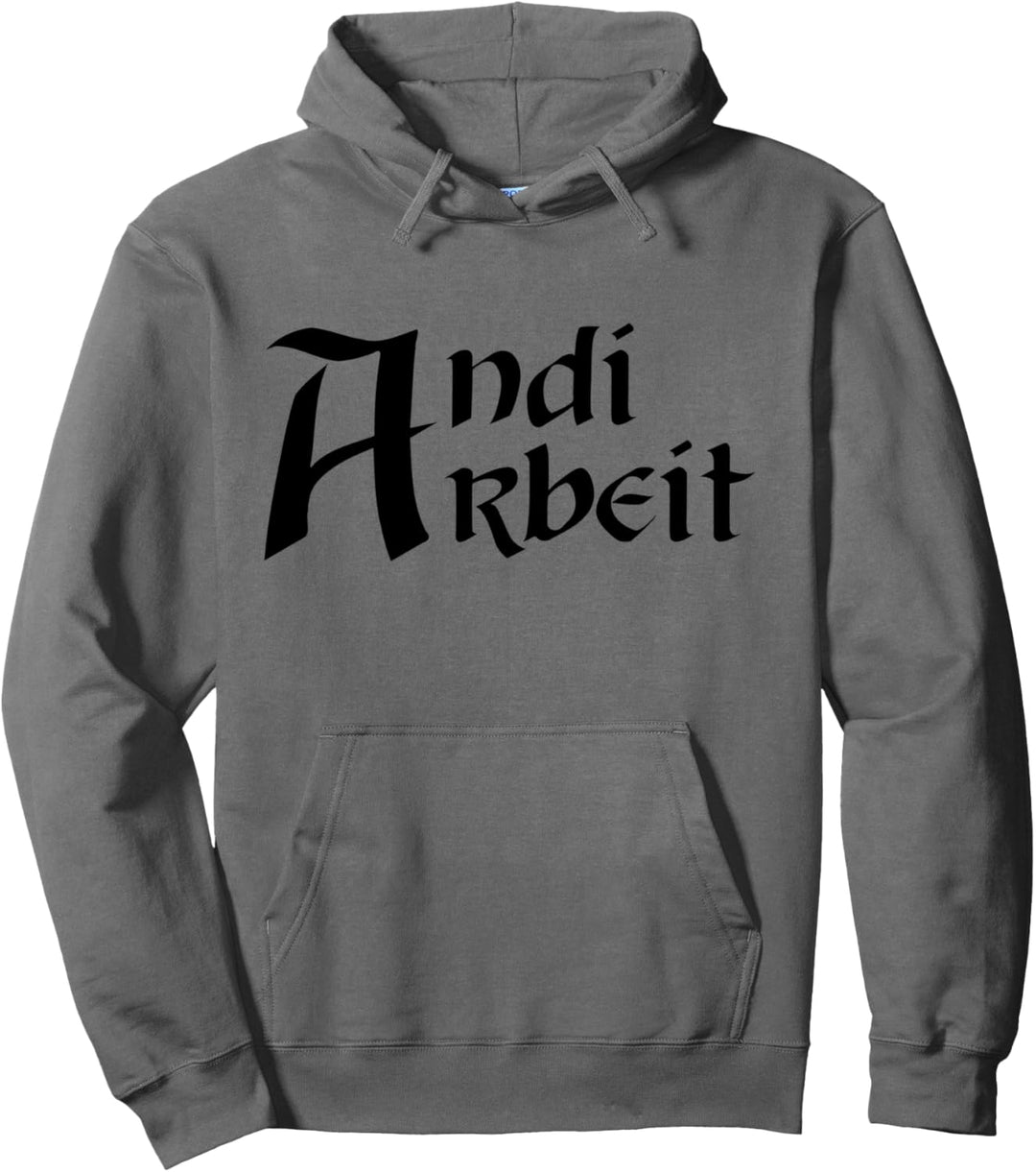 An die Arbeit - Andi Arbeit - Geschenkidee für Andreas Pullover Hoodie