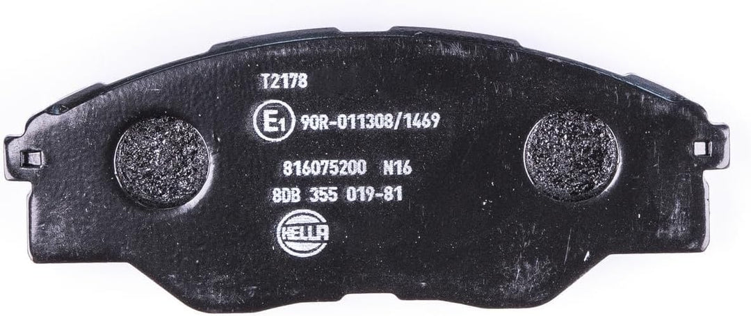 HELLA PAGID 8DB 355 019-811 Bremsbelagsatz - T2178 - Dicke/Stärke: 15.6mm - nicht für Verschleisswar