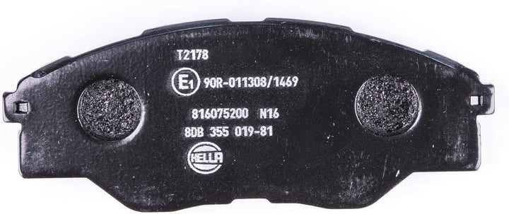 HELLA PAGID 8DB 355 019-811 Bremsbelagsatz - T2178 - Dicke/Stärke: 15.6mm - nicht für Verschleisswar