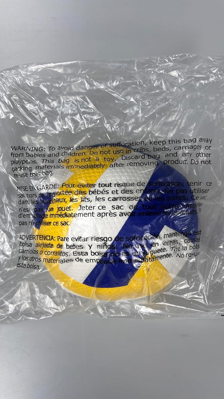 Lemondo Volleyball PU Weich Beachvolleyball Soft Wasserfest mit Pumpe Indoor Outdoor Wasserball Ball