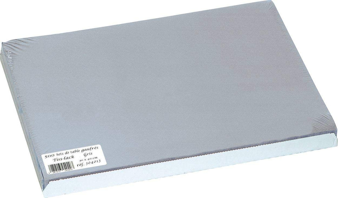 Pronappe Tischdecke 304013I 500er Pack Einweg-Tischset aus geprägtem und satiniertem Papier 30 x 40
