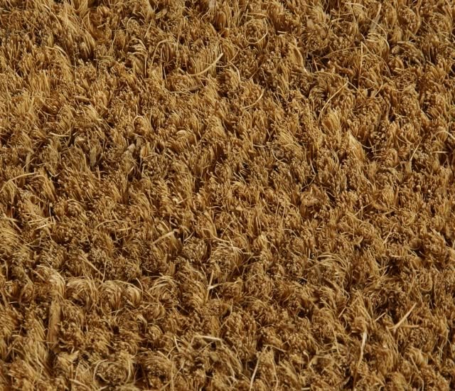 CSN Kokosmatten | Kokos Fussmatte Türmatte | Natur Fussabtreter, aus natürlichem Kokos für Innen | 1