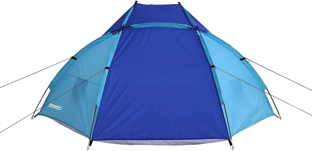 Semptec Urban Survival Technology Strandmuschel XXL: XXL-Strandzelt für 3 Personen, 240 x 120 x 120