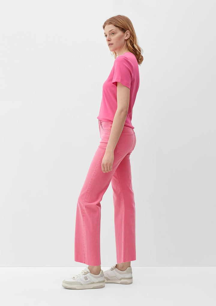 s.Oliver Damen Jeans, Flared Leg 44 Rosa 44z8, 44 Rosa 44z8