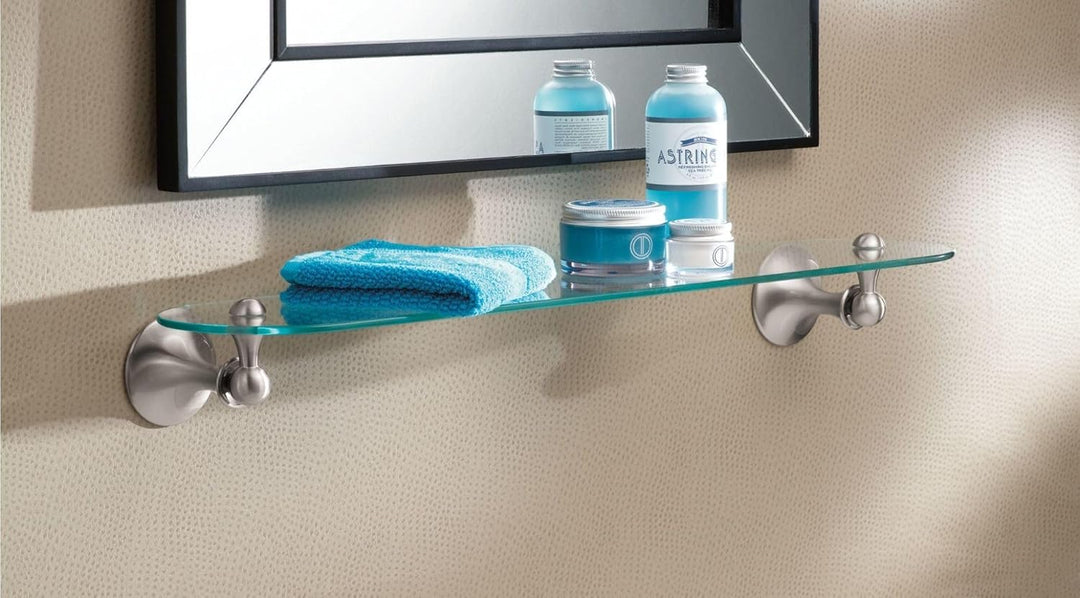 Moen Lounge Schminkregal, DN7790BN Gebürsteter Nickel, Gebürsteter Nickel