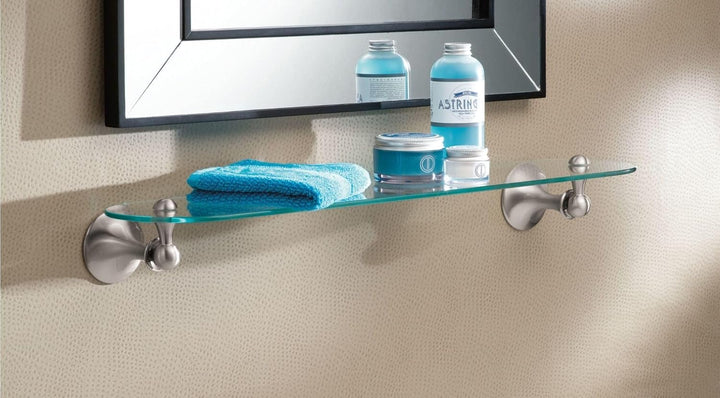 Moen Lounge Schminkregal, DN7790BN Gebürsteter Nickel, Gebürsteter Nickel